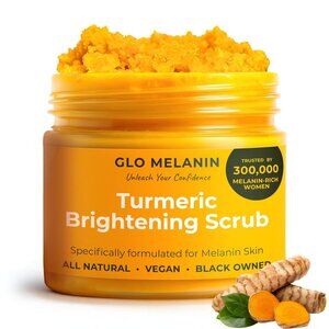 Turmeric Scrub for Dark Spots, Brightening Inner Thighs Bikini Area Underarms, N
